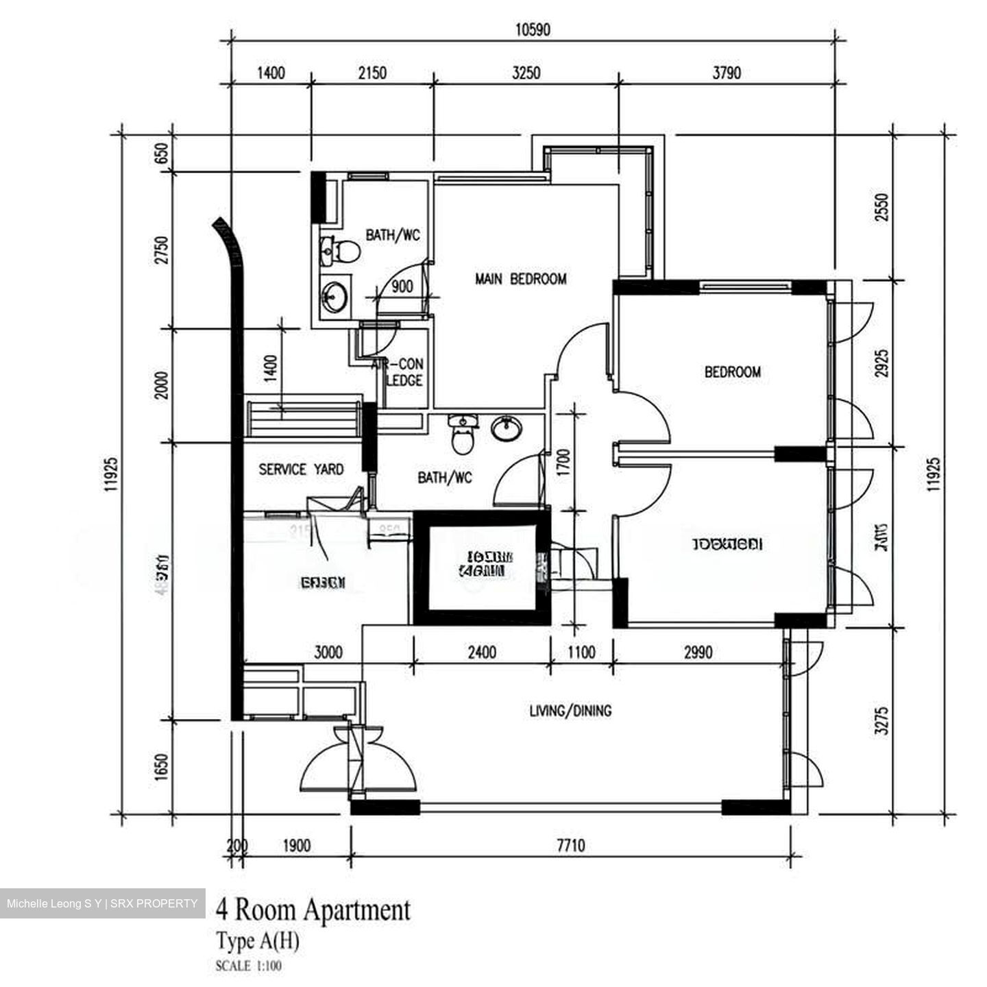 Blk 435A Fernvale Residence (Sengkang), HDB 4 Rooms #572962611